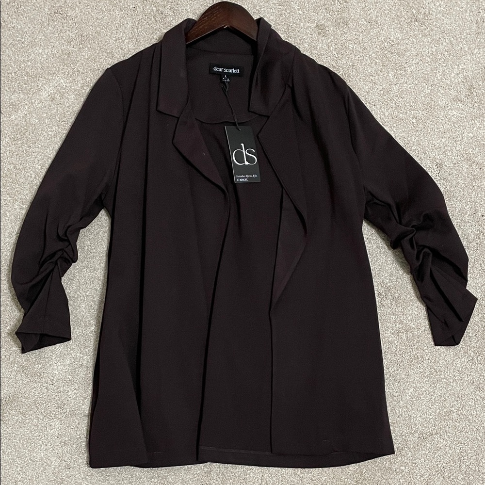 Dear Scarlett Chocolate Brown Blazer